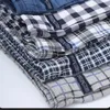 Onderbroek 2 stks/perceel strechable plaid heren katoenen ondergoed homme bokser knop sluiting huis slijtage comfortabele man slipjes zomer mannelijke sho