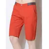 Shorts masculinos Elasticidade Algodão Men, estilo coreano Summer Homem Casual Fashion Streetwear Five pontos