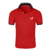 2022 Дизайнерские мужские рубашки половые рубашки мужская повседневная марка хлопок с коротким рукавом высококачественный мужской рубашка для гольфа летнее тренажерный зал топ