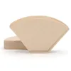 Coffee Filter Paper Unbleached 100% Natural Style Maker Fits 1-2 Cups and 1-4 220509