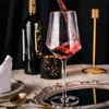 Creative es Home Calice martellato Bicchieri da vino champagne diamante rosso