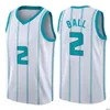 LaMelo 2 Ball Jersey Gordon 20 Hayward Basketball Jerseys homem costurado Logos 999