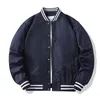 Supzoom Arrivo Manica a Costine in Cotone Moda Monopetto Casual Pilot Ins Bomber Giacca da Baseball Cardigan Allentato Cappotto Solido 220816