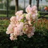 100 cm Simulazione Ramo di fiori di ciliegio Camera per matrimoni Ciliegio Soggiorno fai-da-te Festa di nozze Balcone Fiore Decorazione della vite