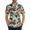 CLOOCL Camicie da uomo DIY Custom 3D Graphic Top Camicia hawaiana Abbigliamento moda casual Ropa Hombre Drop 220704