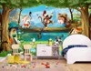 Custom 3d Wandbild Tapete Living Schlafzimmer Lounge Kinderzimmer Schöne Hintergrund Wandgemälde Haus Verbesserung Papel de Parde 3D