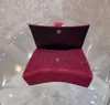 Rhinestones timglashandväska lyxiga mini totes dam mode silver rosa svart axel väska crossbody glittrande diamanthandväskor handväska magnet stängning