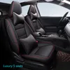 Роскошная настраиваемая обложка для автомобильного сиденья для Honda Vezel HRV XRV 14 -19 Кожаные водонепроницаемые автоматические внутренние аксессуары