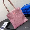 Top quality Diamond Zipper Pocket tote bag women Luxury Shoulder Bag Diamante designer Handbags purse Messenger Bags Tassel Cross body