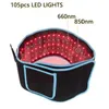 factory direct sell Popular 660Nm 850Nm Infared Led Red Light Therapy Pain Relief Mats for Body Sculpt