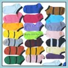 Aiguille Maison Cheville Chaussettes Mticolor Textile Filles Sexy Bonneterie Chaussette Courte Été Coton Pantoufles Zwl257 Drop Delivery 2021 Textiles Jardin Uh