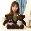 Cm bonne qualité doux ours en peluche poupées mignon dans les vêtements jupe en peluche oreiller rempli jouet chambre décor cadeau pour les enfants J220704