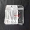 Подарочная упаковка маленькая упаковочная сумка ювелирные серьги для шпильки наушники на заказ на заказ логогифт