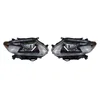 Bilstrålkastare för Nissan X-Trail LED-strålkastare 2012-20 16 DRL Huvudlampa Högstrålen Turn Signal Front Lights