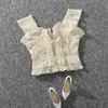 Shintimes Lato jesień Bustier Biały Czarny Tank Top Kobieta Sexy Bandaż Bez Rękawów Zipper Woman Clots 220318