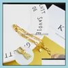 Chains Necklaces Pendants Jewelry 5Mm Gold Bracelet For Men Sier Link Chain Bracelets 19-23Cm Fashion Wholesale - 0769Wh Drop Delivery 202