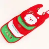 Baby Christmas Pattern Bibs Lunch Bibs Boys Girls Infant Cartoon Cloth for Children Self Feeding Care Waterproof Saliva Towel