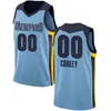 75e Custom Mens Womens Memphis''Grizzlies''3 Killian Tillie 8 Ziaire Williams 10 Mike Bibby 2 Xavier Tillman Basketball Jerseys