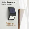 Solar Foldable Induction Wall Light Outdoor Sports Sensors Super Bright Safety Lights