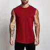 Camicia senza maniche da allenamento in palestra Canotta da uomo Abbigliamento bodybuilding Fitness Abbigliamento sportivo da uomo Gilet Muscle Men Canotte 220620