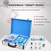 Shockwave Therapy Device Physical Therapy Machine Electric PhysioTherapy System för axelmärta Relief ED -behandling och cellulitreduktion Portabel typ
