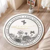 Carpets Ins Flower Bedside Rug Floral Bedroom Carpet Area Rugs Plush Floor Mat Home Decor Non-slip Bath For Living RoomCarpets