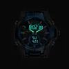 SMAEL Men Watches Fashion Sport Super Cool Quartz LED Digital Watch 50M Waterproof Wristwatch Men's Clock Masculino 220525