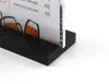 Portafoto magnetico acrilico A4 con base nera di alta qualità, espositore da tavolo, supporto per espositore per etichette in acrilico