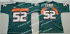 James NCAA Brad Kaaya Maglie Miami Hurricanes College Football 20 Ed Reed 52 Ray Lewis Jersey ACC Arancione Verde Bianco 26 Sean Taylor S-3XL