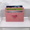 Posiadacze kart kredytowych projektanci portfeli Mężczyźni i kobiety Czarna moda 2023 Paszport Id Id Business Mini Monety Pocket For Ladie