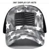 Summer Ponytail Baseball Cap Mesh Hats For Party Favor Women Girl Messy Bun Casual USA Flag Hats Gorras