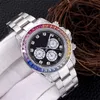 2023 Men's watch Automatic Mechanical 2813 movement Watches 40mm steel Colorful Rainbow Diamond Bezel sapphire waterproof Wristwatches montre de luxe