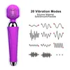 Беспроводная дилдебная вибраторская массажер магическая палочка для женщин стимулятор клитора USB RechableGableGoods Sex Toys Взрослые 18 U3QQ