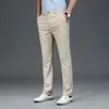 Trajes de hombre Blazers Primavera y verano Pantalones casuales de negocios delgados Pantalones de trabajo elásticos sueltos de mediana edad para hombres