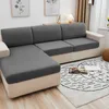 Elastyczna sofa okładka na solidną poduszkę do salonu dla dzieci dzieci Fubiture ProtectorCouch Cover l kształt fotela 220615