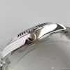 남성 손목 시계 스윕 자동 이동 기계식은 얼룩이 사파이어 그레이 얼굴 솔리드 걸쇠 남성 시계