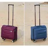 Valise de qualité haut de gamme pouces bagages d'embarquement sur roues Oxford Trolley Portable business Valies Bag J220707