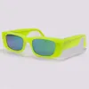 Ацетатные прямоугольные формы солнцезащитные очки 2022 Женские роскошные бренды. Случайные очки высококачественные открытые очки с коробкой