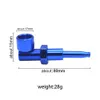 Mini Smoking Pipe with Filter Tube Holder Brass Screw Removable Tobacco Bong Pipes for Smoke Weeding Accessories