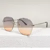 Modische Damen-Sonnenbrille, speziell geformt, poliertes, vergoldetes Metall-Brillengestell, groß, für den Außenbereich, UV400, Strand, glitzernd, rosa, Linsenschutz, Schutzstufe 3