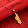 Hänge halsband guldfärg madagaskar karta halsband afrikansk malagasy chsin juvelrypendant