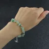 Bracciale con chip di pietra naturale irregolare Yoga Chakra Crystal Healing Gemstone Stretch Bracciali Tumble Pietre levigate Gioielli di moda per le donne Regalo