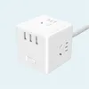 Prese domestiche Xiaomi Mijia Rubik's Cube Converter Protection Design Strip 3USB Socket