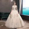 Outros vestidos de noiva vestido de renda romântica sexy fora do vestido shouder simples campeão vestido de noivaother