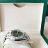 U1F 228239 고품질 남성 시계 40mm 스테인리스 스틸 올리브 녹색 로마 다이얼 2813 운동 기계 자동 남성 감시 남성 손목 시계