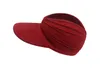 Women Wide Brim hat Summer Outdoor Open Top Female Sun Protection Visor Hat Beach Travel Seaside Hollow Cap 220627