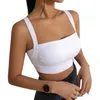 Shockproof Sports Bra Women's Small Chest Gathered Vest Style Removable Padding Running Training Fitness Clothing Yoga Top 220511