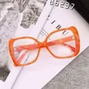 Unikalne luksusowe okulary przeciwsłoneczne kobiety mężczyźni pomarańczowe kwadratowe okulary słoneczne żeńskie duże odcienie okulary Oculos Uv400
