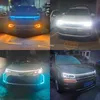 180 cm Outdoor Car Led Light Strip Luce di marcia diurna Decorazione esterna Luci Flessibile Auto Atmospere Lampada Car Light Accessori Y220708