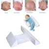 Född formning Styling Antirollover Side Sleeping Triangle Spädbarn Baby Positioning Kudde i 06 månader 220624